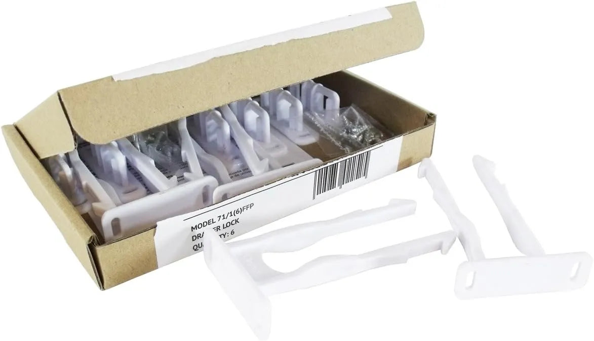 Clippasafe Cupboard & Drawer Locks - Pack of 6