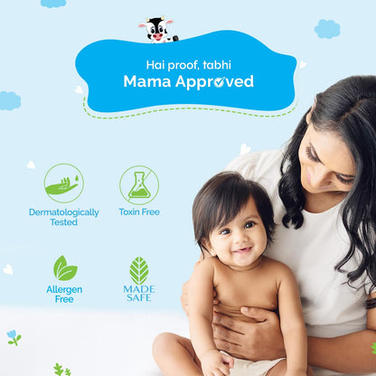 Mamaearth Milky Soft Body Lotion For Babies (400ml)