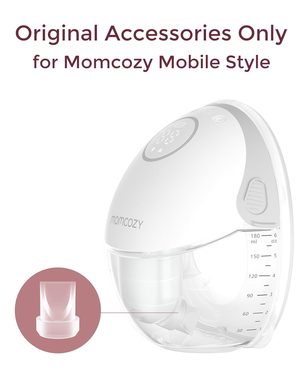 طقم صمام سيليكون موم كوزي متوافق مع مضخة Momcozy M6