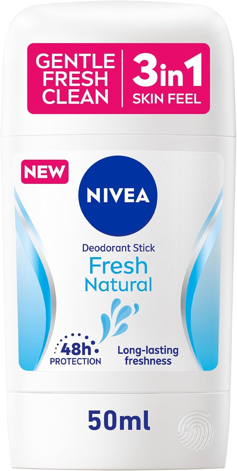 نيفيا مزيل عرق للنساء على هيئة عصا منعشة وطبيعية (50ml)