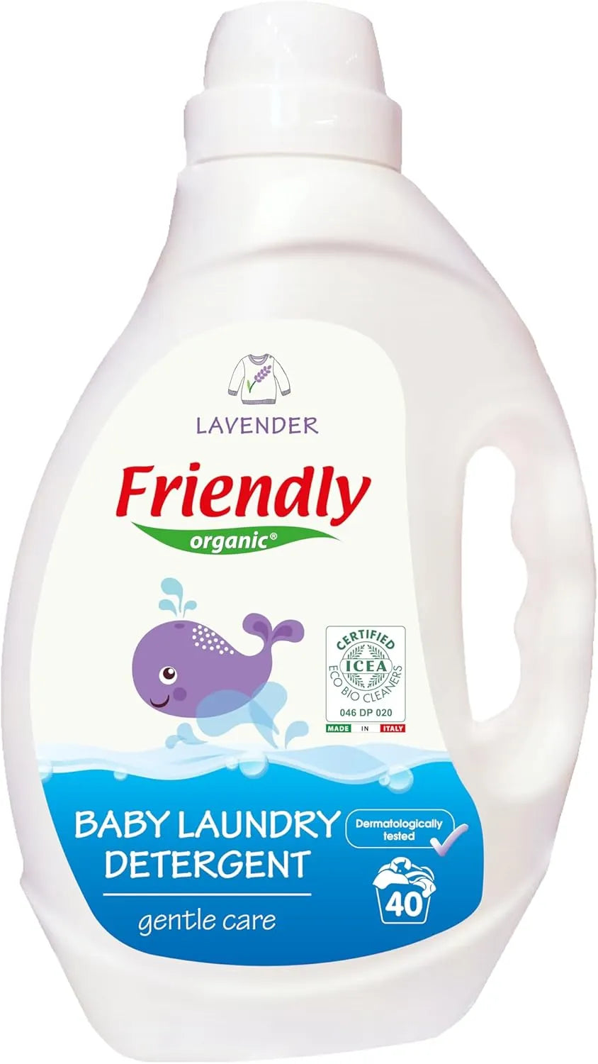 Friendly Organic Baby Laundry Detergent (Lavender)