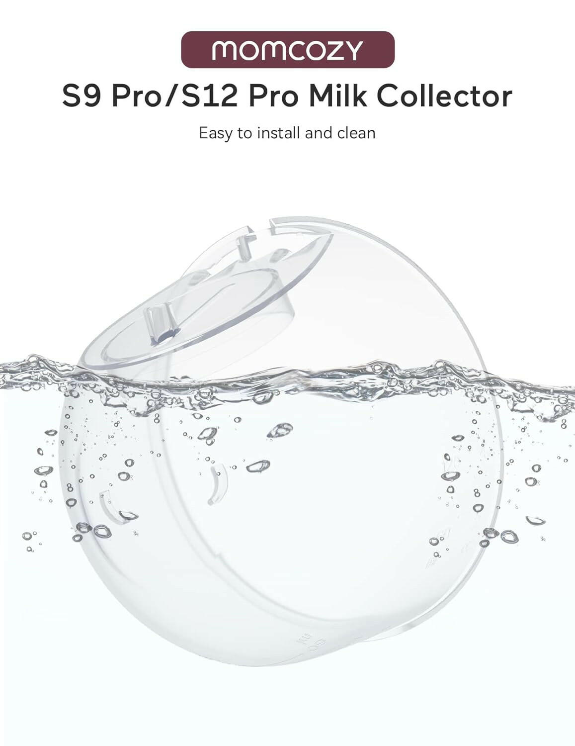 كوب حاوية حفظ حليب الأم من Momcozy لمضخة S12 Pro