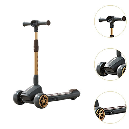 Infinity Kids Foldable Kick Scooter – Black