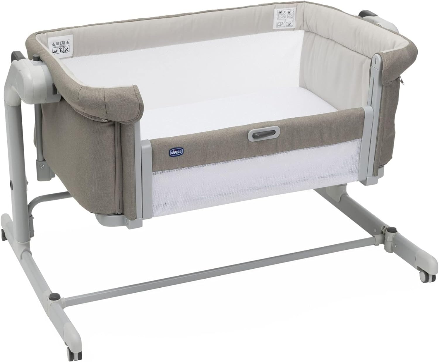 Chicco Next2Me Magic Evo Co-sleeping Crib, 0-6m, Desert Taupe