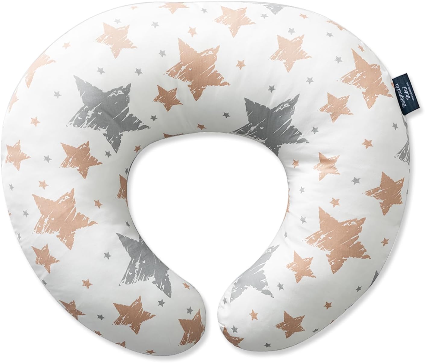 Little Story Baby Nursing and Feeding Pillow (Stars, 0-9 Months)