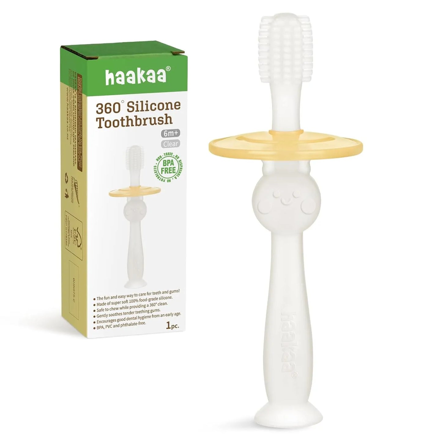 Haakaa 360° Silicone Toothbrush