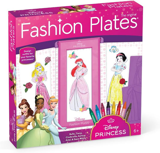 Fashion Plates Disney Princess Mix-and-Match Drawing Kit