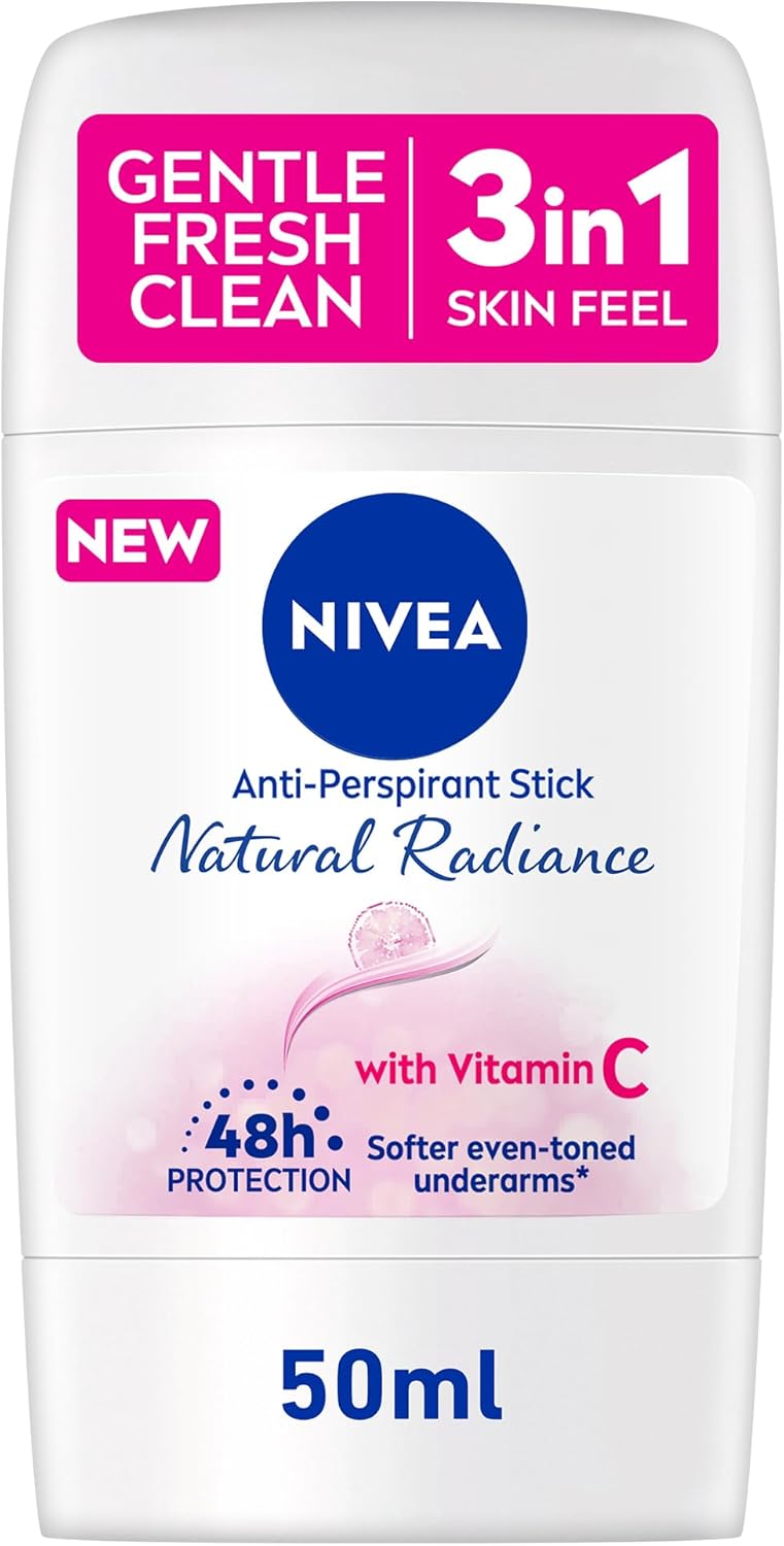 نيفيا مزيل عرق نسائي على هيئة عصا توهج طبيعي (50ml)