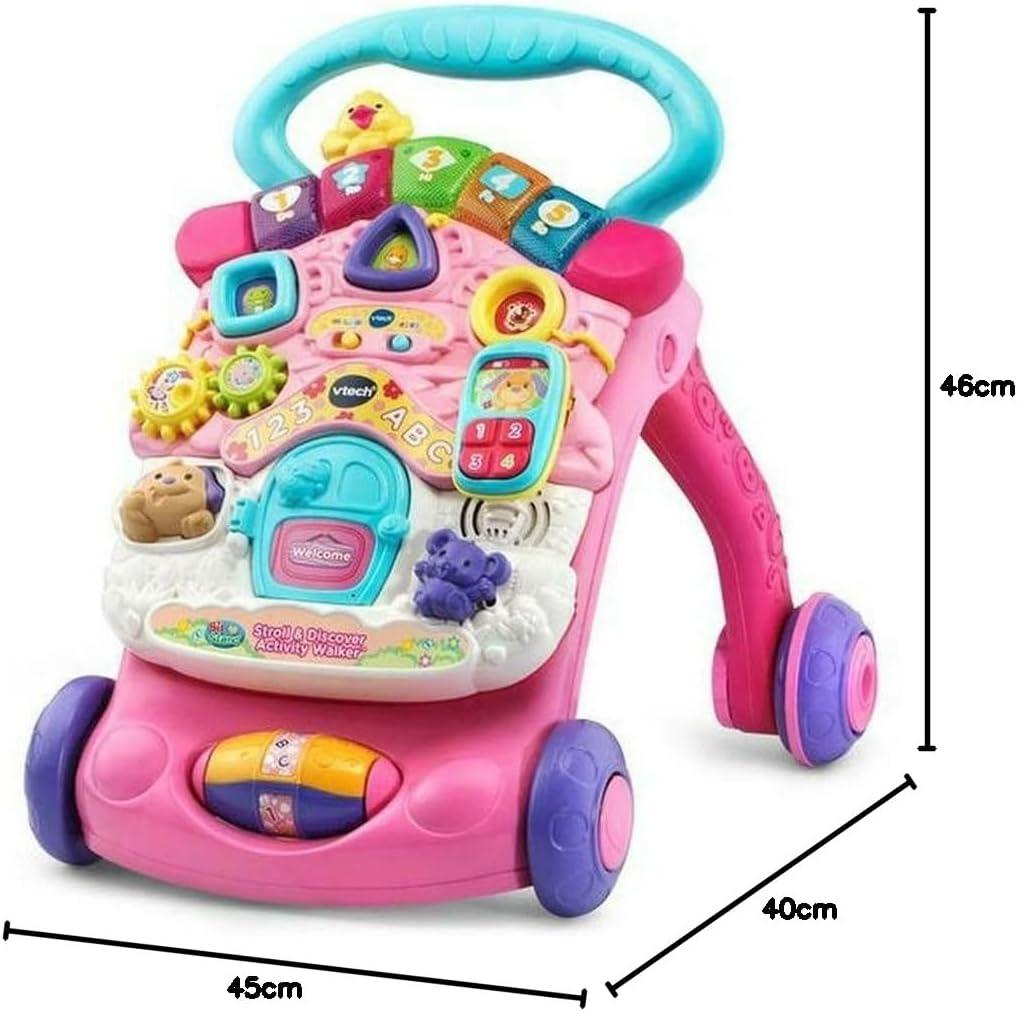 VTech First Steps Baby Walker (Pink)