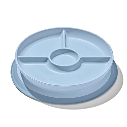 OXO Tot Stick & Stay Suction Divided Plate