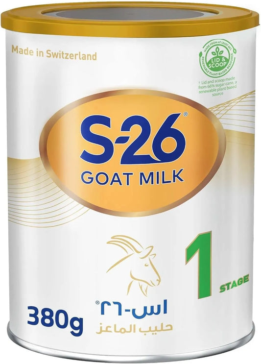 وايث للتغذية تركيبة حليب الماعز إس 26 المرحلة 1 - 380g (0-6 أشهر)