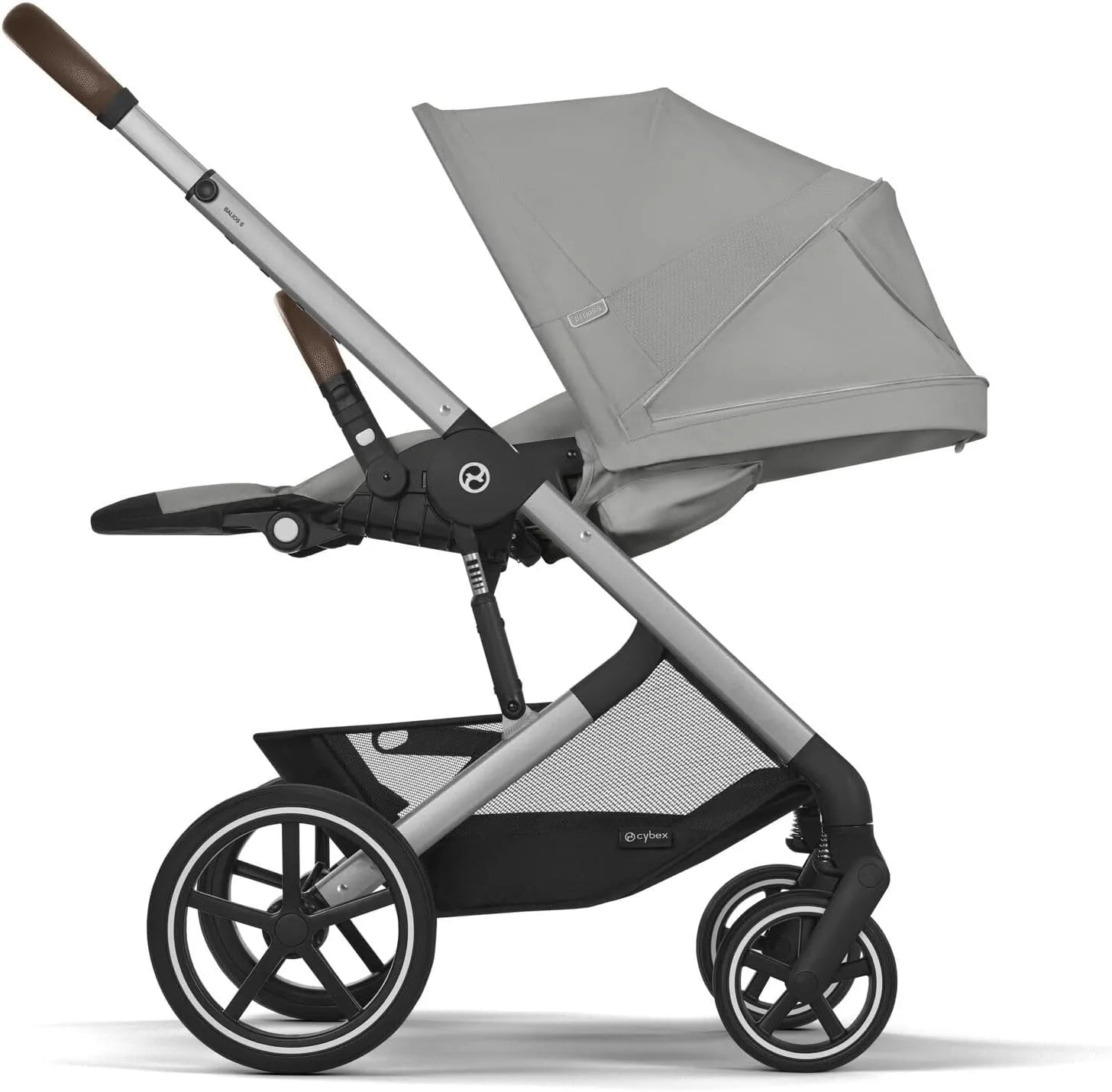 Cybex Gold PU1 Balios S Lux Stroller (Stone Grey)