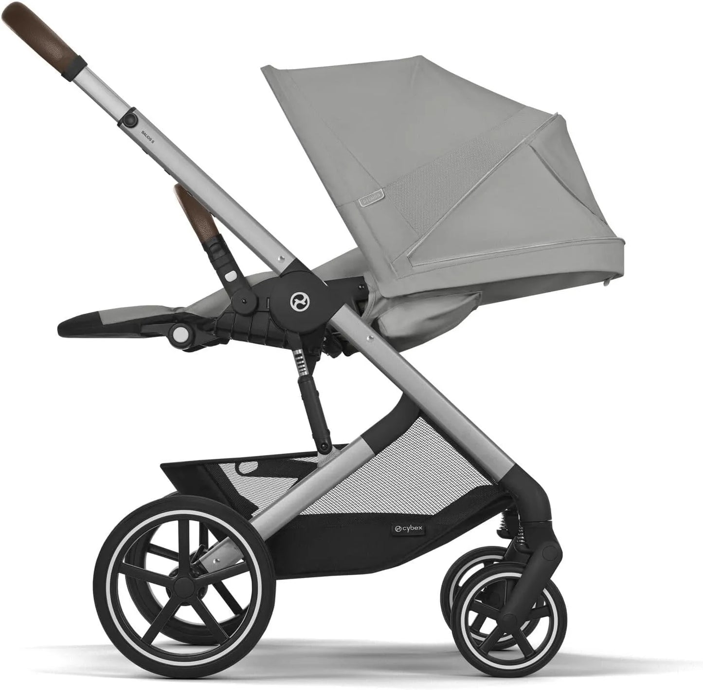 Cybex Gold PU1 Balios S Lux Stroller (Stone Grey)