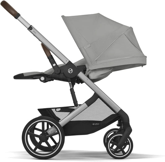 Cybex Gold PU1 Balios S Lux Stroller (Stone Grey)