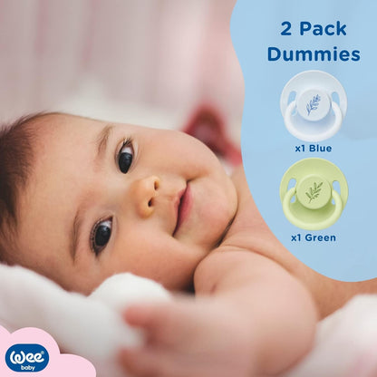 Wee Baby Latex Rubber Soother (0-6m)