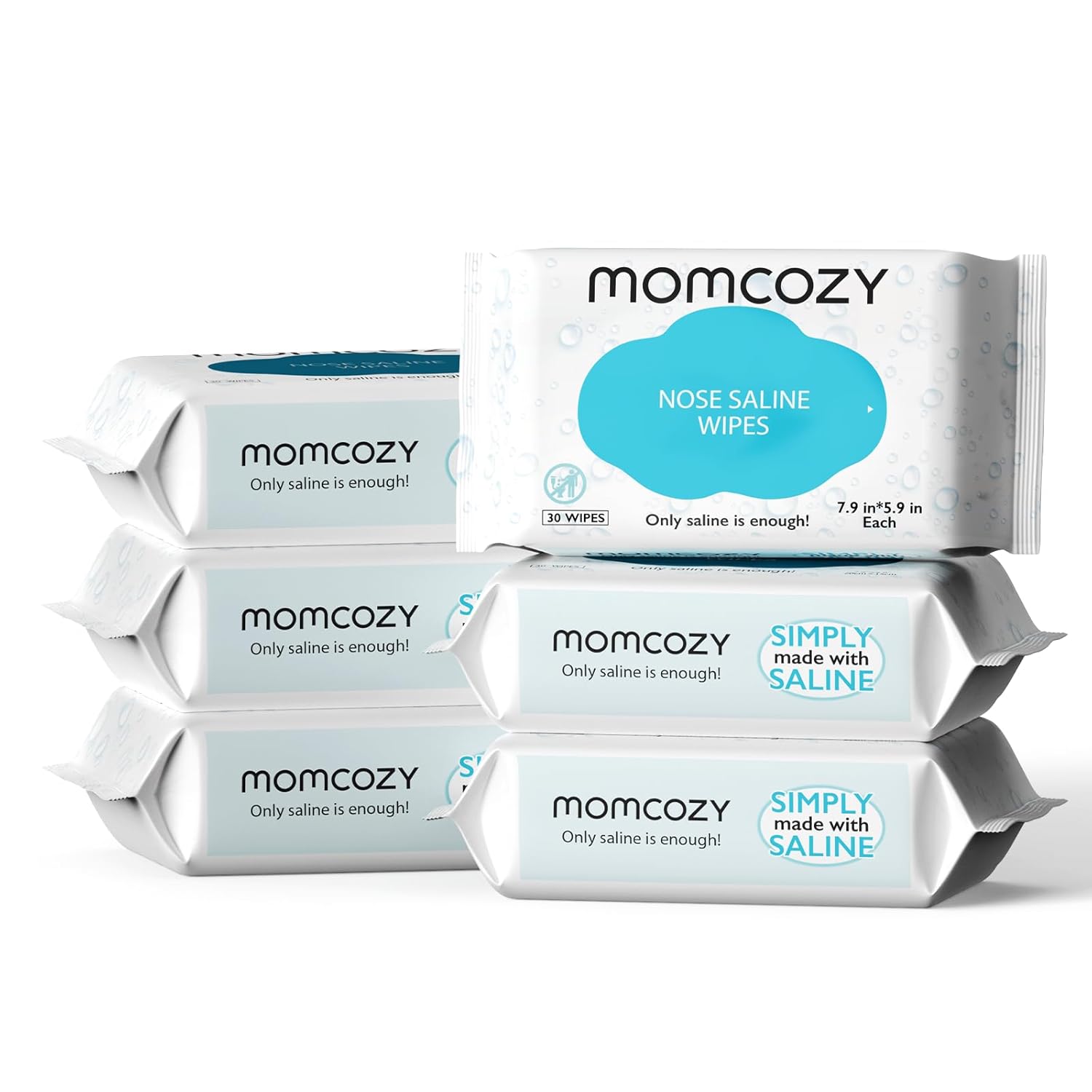 مناديل مبلله للرضع ذوي البشرة الحساسة من Momcozy