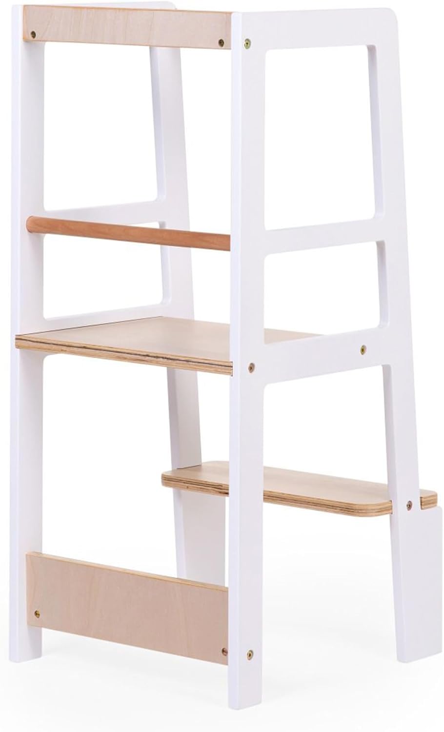 Childhome Learning Tower (White Natural)