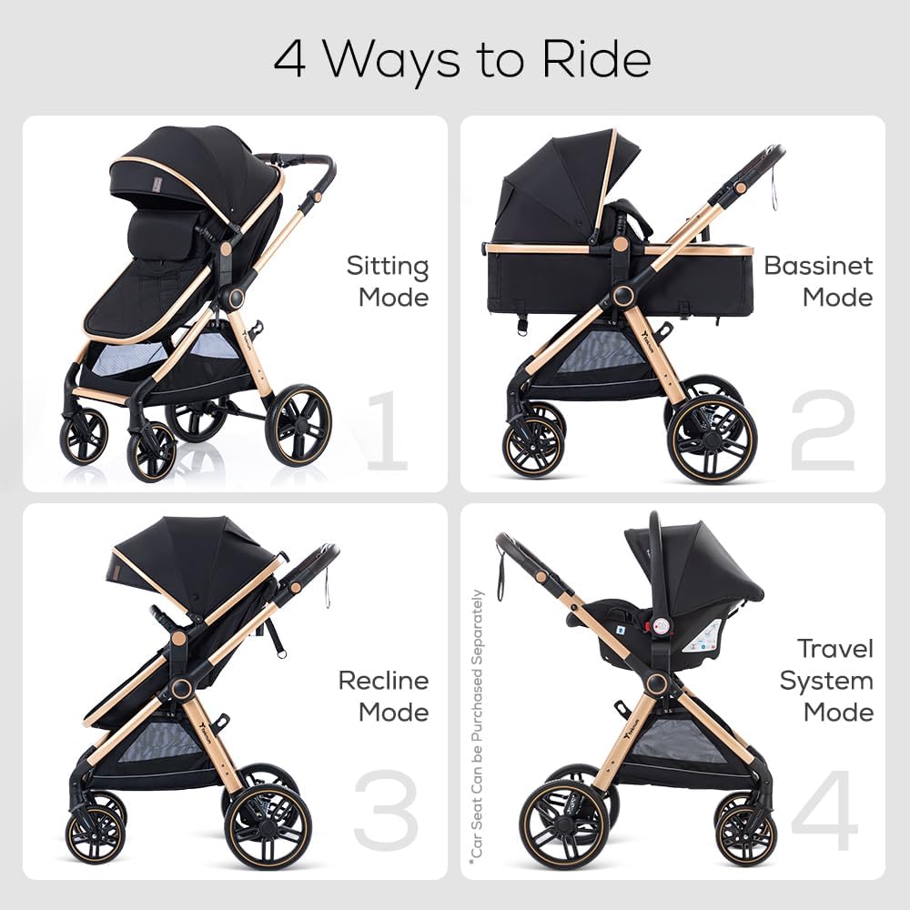 Teknum 3 In 1 Travel Prime Stroller