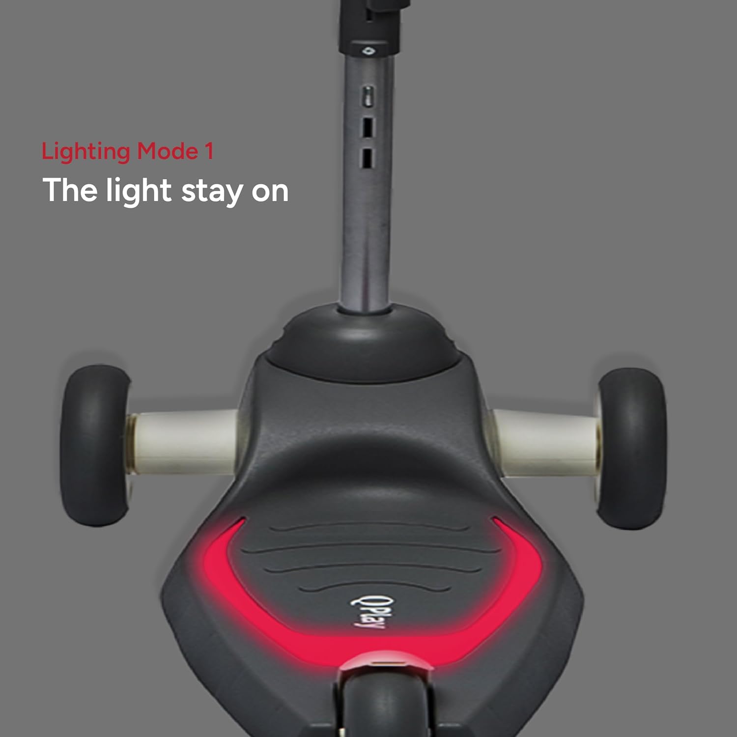 Qplay Mika Led Kids Scooter With 3 Light Modes (2 Years Old+)