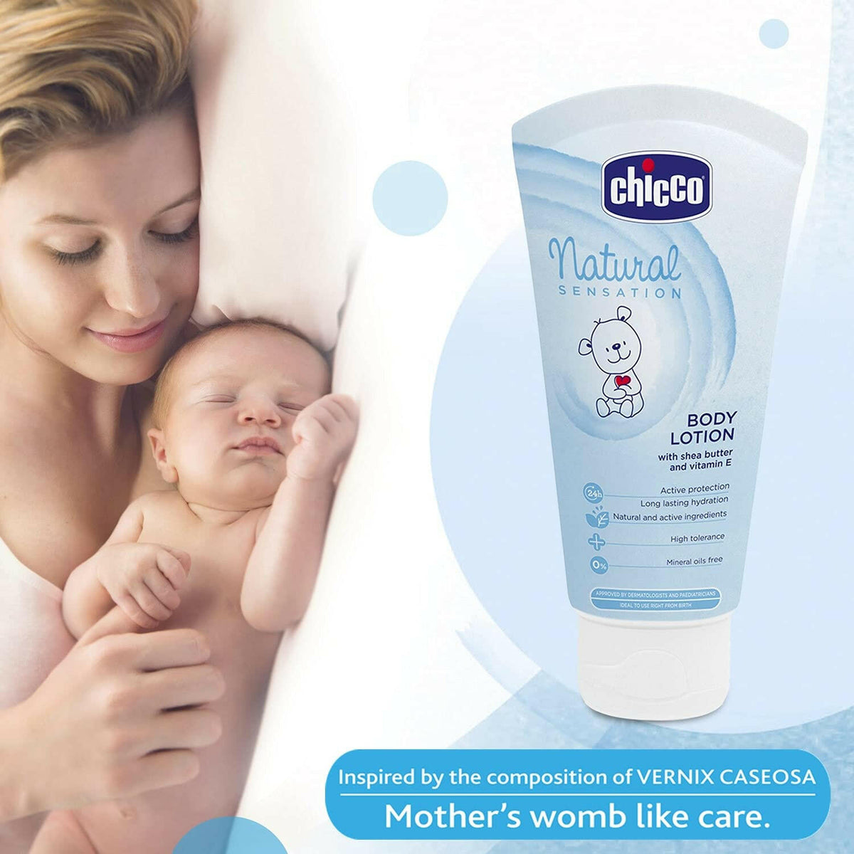 Chicco Body Lotion Natural Sensation - 150ML.