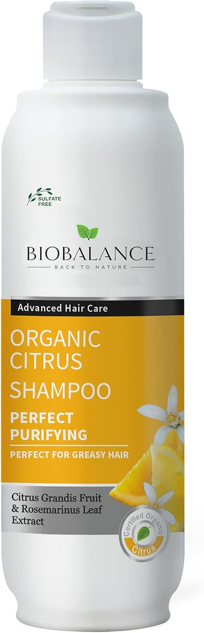 Biobalance Organic Faster Hair Growth Shampoo (Citrus, 330ml)