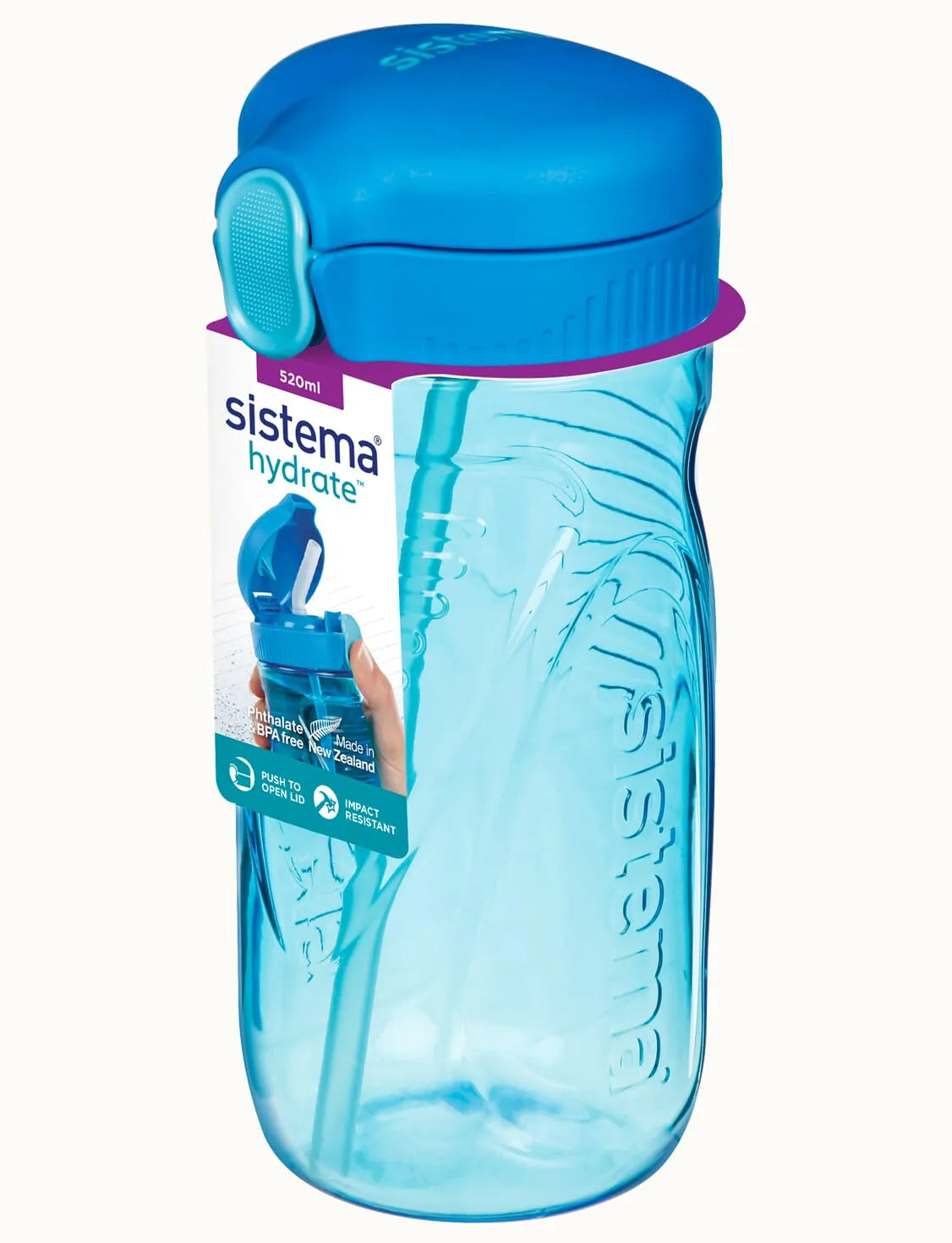 زجاجة سيستيما تريتان بغطاء قلاب سريع (520ml)