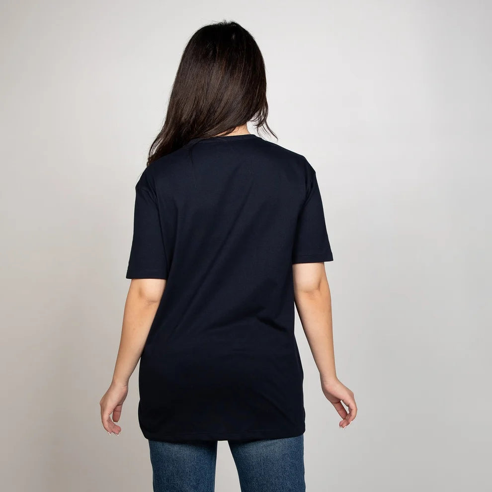 Become a Mom Meeza T-Shirt (Navy, Large)