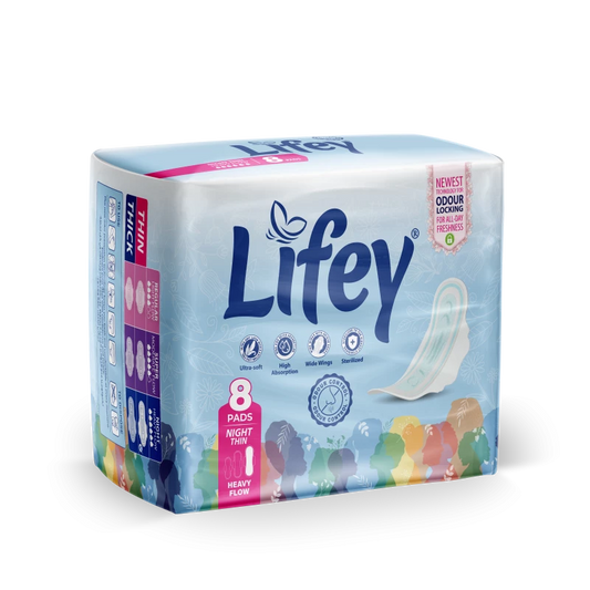 Lifey Night Thick Night Pads
