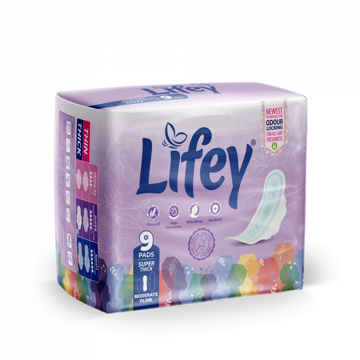 Lifey Super Thick Pads (9 Pads)