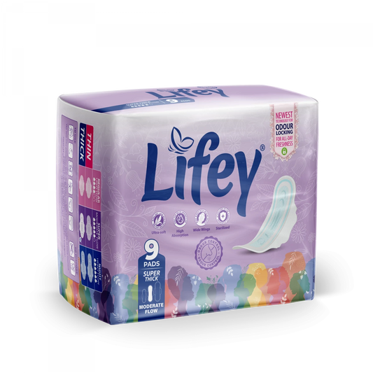 Lifey Super Thick Pads (9 Pads)