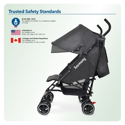 Harmony Aspire Deluxe Umbrella Fold Stroller