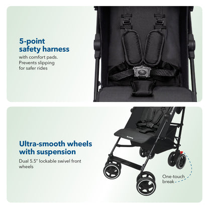 Harmony Aspire Deluxe Umbrella Fold Stroller