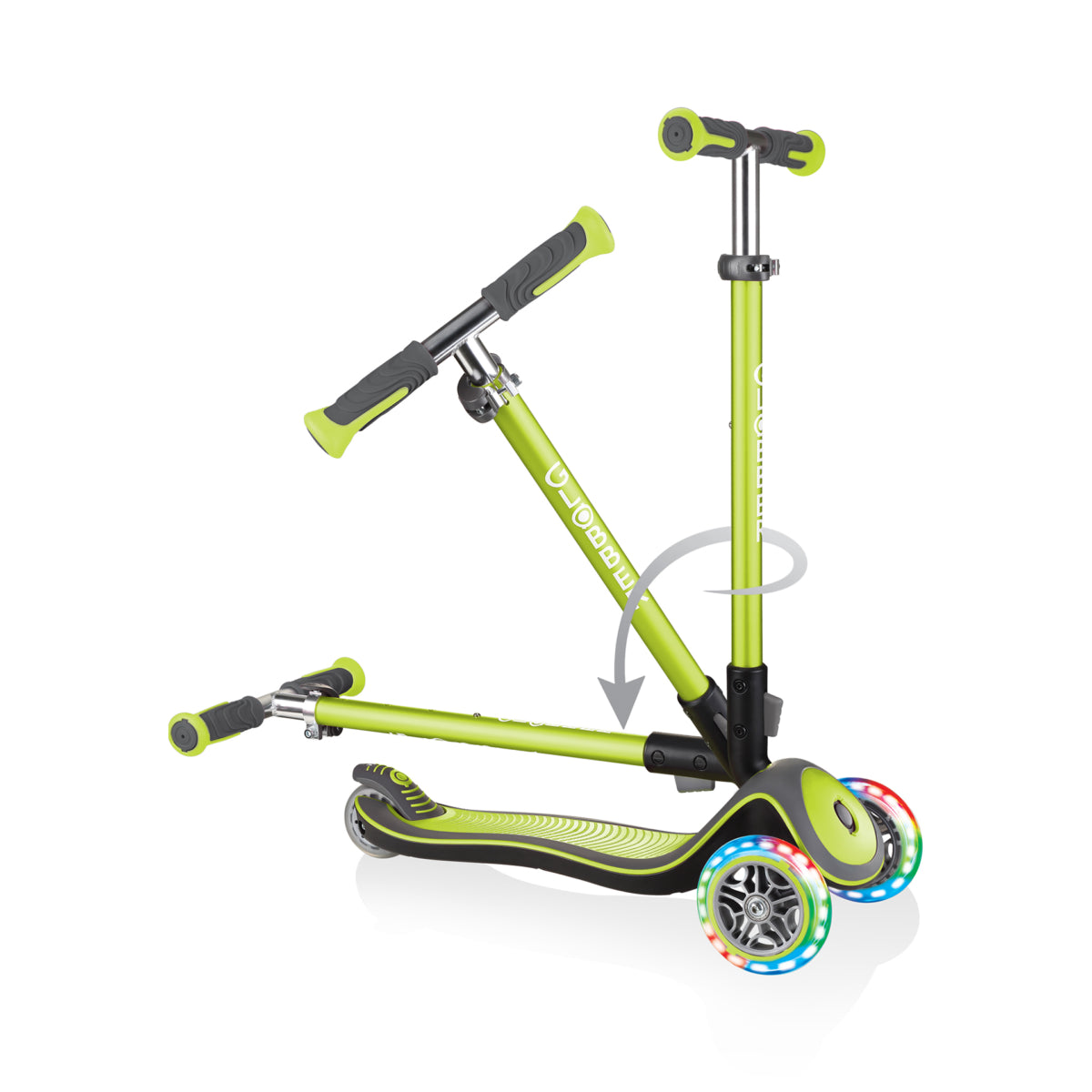 Globber - Elite Deluxe Lights 3-Wheel Scooter