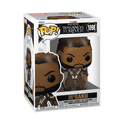 Funko Pop! - Marvel Black Panther: Wakanda Forever M'Baku Vinyl Bobblehead Figure - 10.9 cm