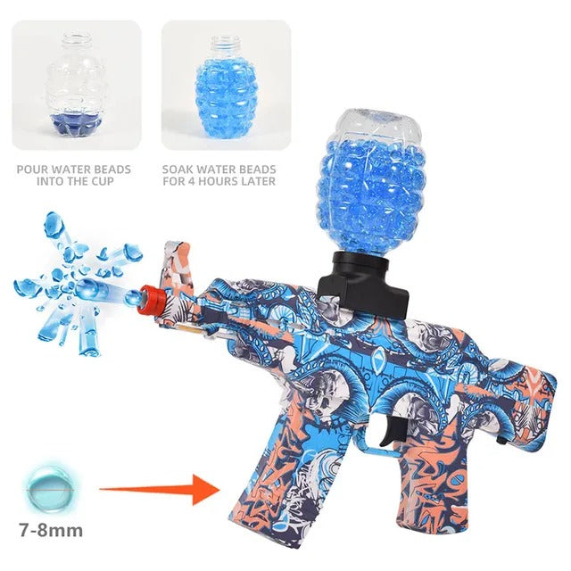 Little Story Gel Blaster Gun For Kids – Blue