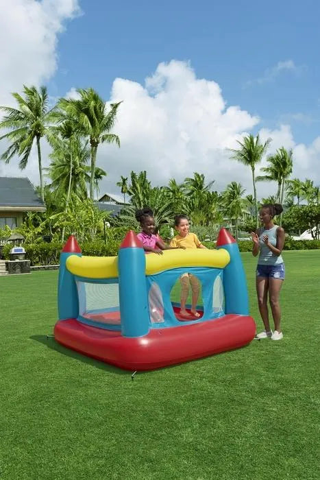 Bestway Royal Leap Kids Inflatable Bouncy House (1.75m x 1.73m x 1.27m)