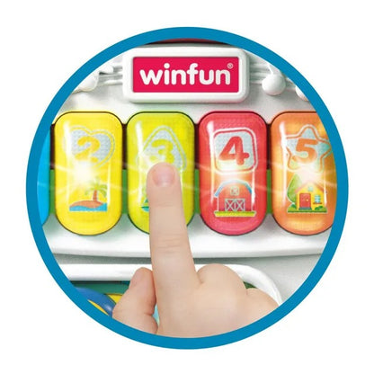 Winfun Adventure Walker Ride-On Train – Multicolor