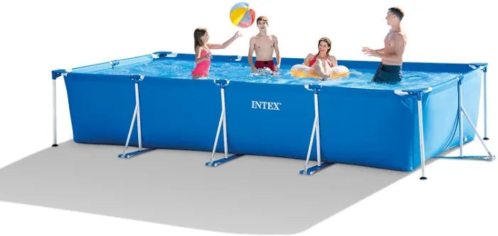 Intex Rectangular Frame Pool Set