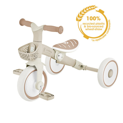 Globber - Learning Trike 2-In-1 Plus Ecologic - Sand