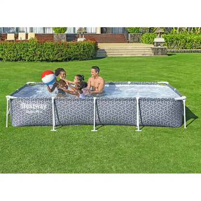 مجموعة مسبح Bestway Steel Pro ‏(12' x 6'7" x 26"/3.66m x 2.01m x 66cm)