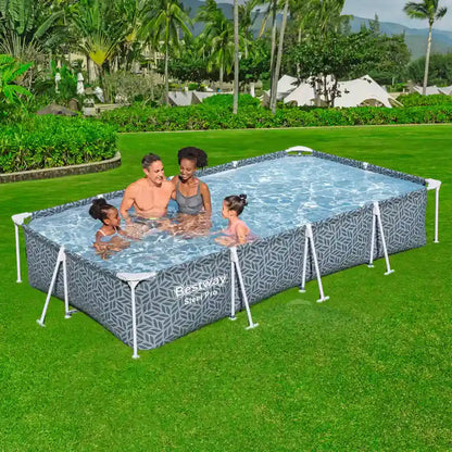 مجموعة مسبح Bestway Steel Pro ‏(12' x 6'7" x 26"/3.66m x 2.01m x 66cm)