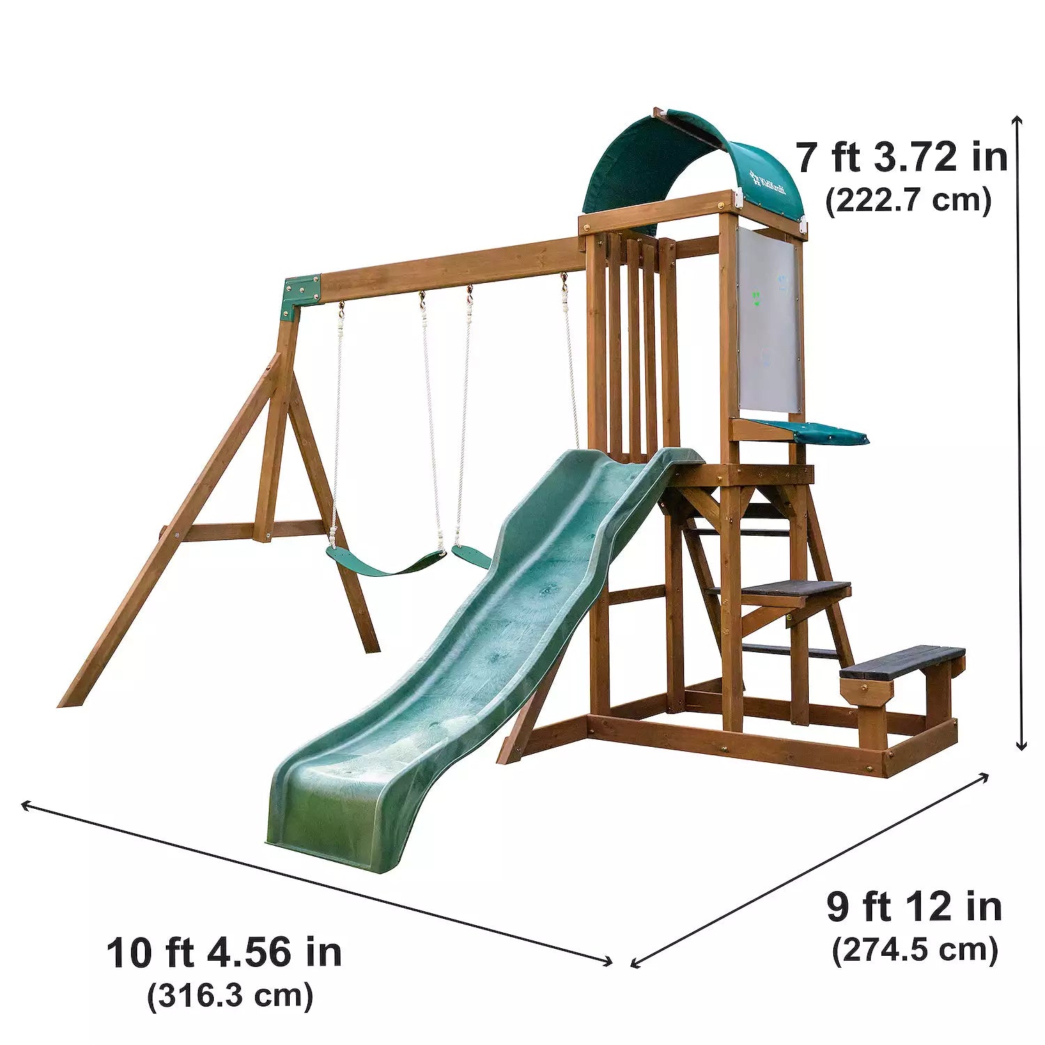Kidkraft Wilderness Point Wooden Swingset