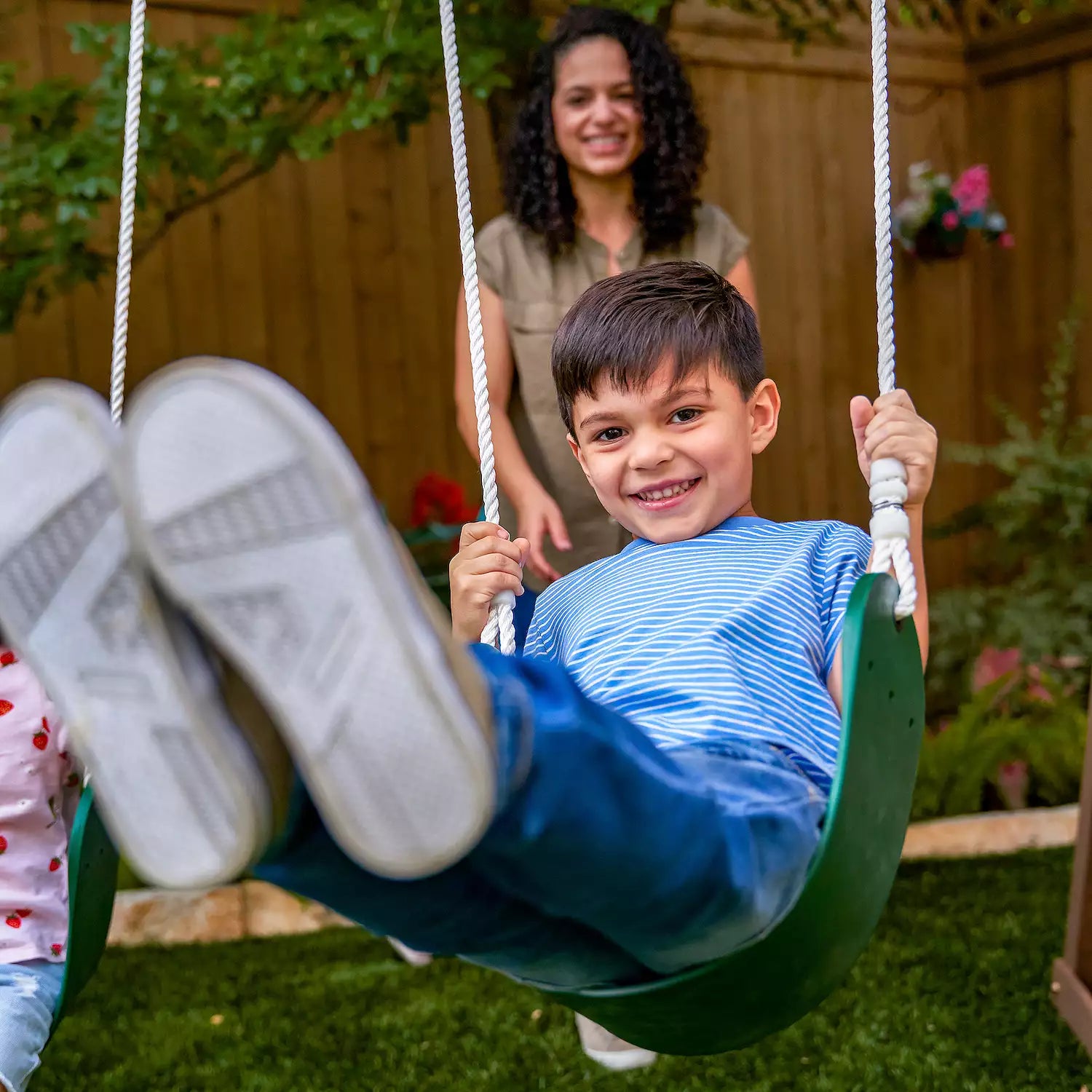 Kidkraft Wilderness Point Wooden Swingset