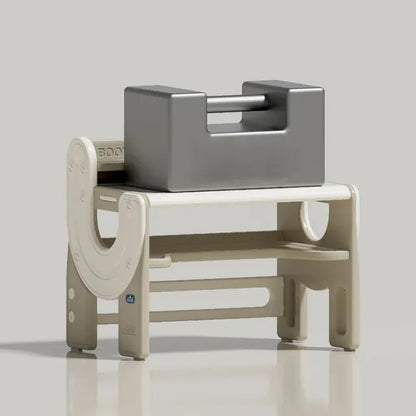 Little Story Multipurpose Study Table And Chair Set – Beige, 2pcs