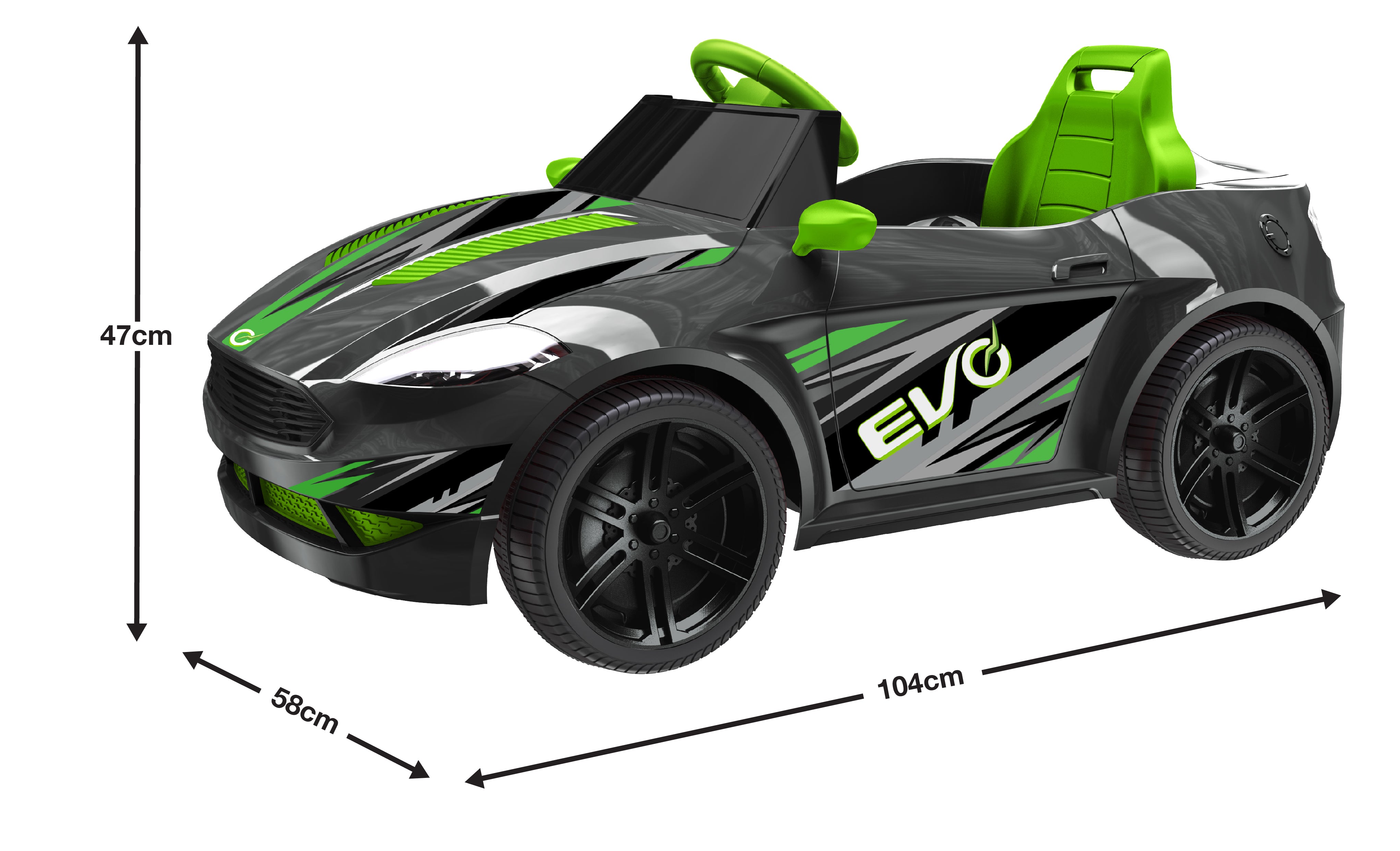 HTI Evo Ride On Car Venom 6v