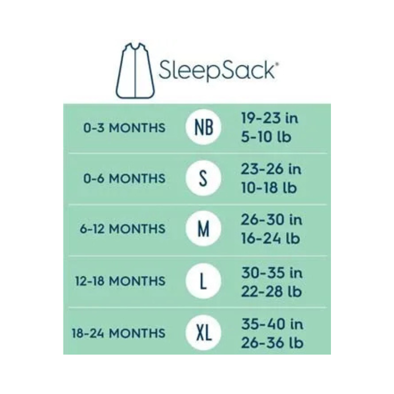 Halo SleepSack 100% Cotton Wearable Blanket - Midnight Moons Grey (0.5 TOG)