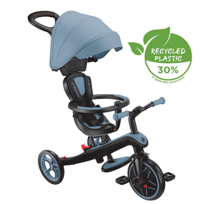 Globber - Explorer Trike 4-In-1 - Ash Blue