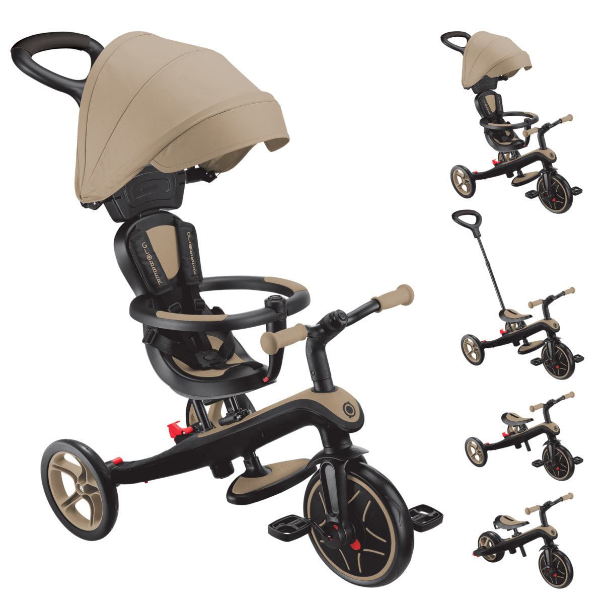 Globber - Explorer Trike 4-In-1 - Sand