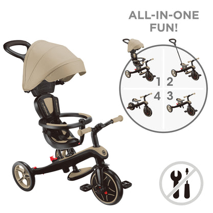 Globber - Explorer Trike 4-In-1 - Sand