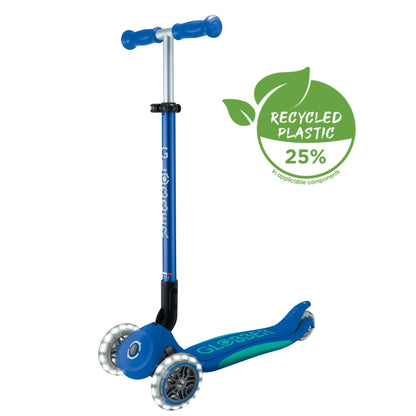 Globber - ELITE LIGHTS Scooter - Navy Blue